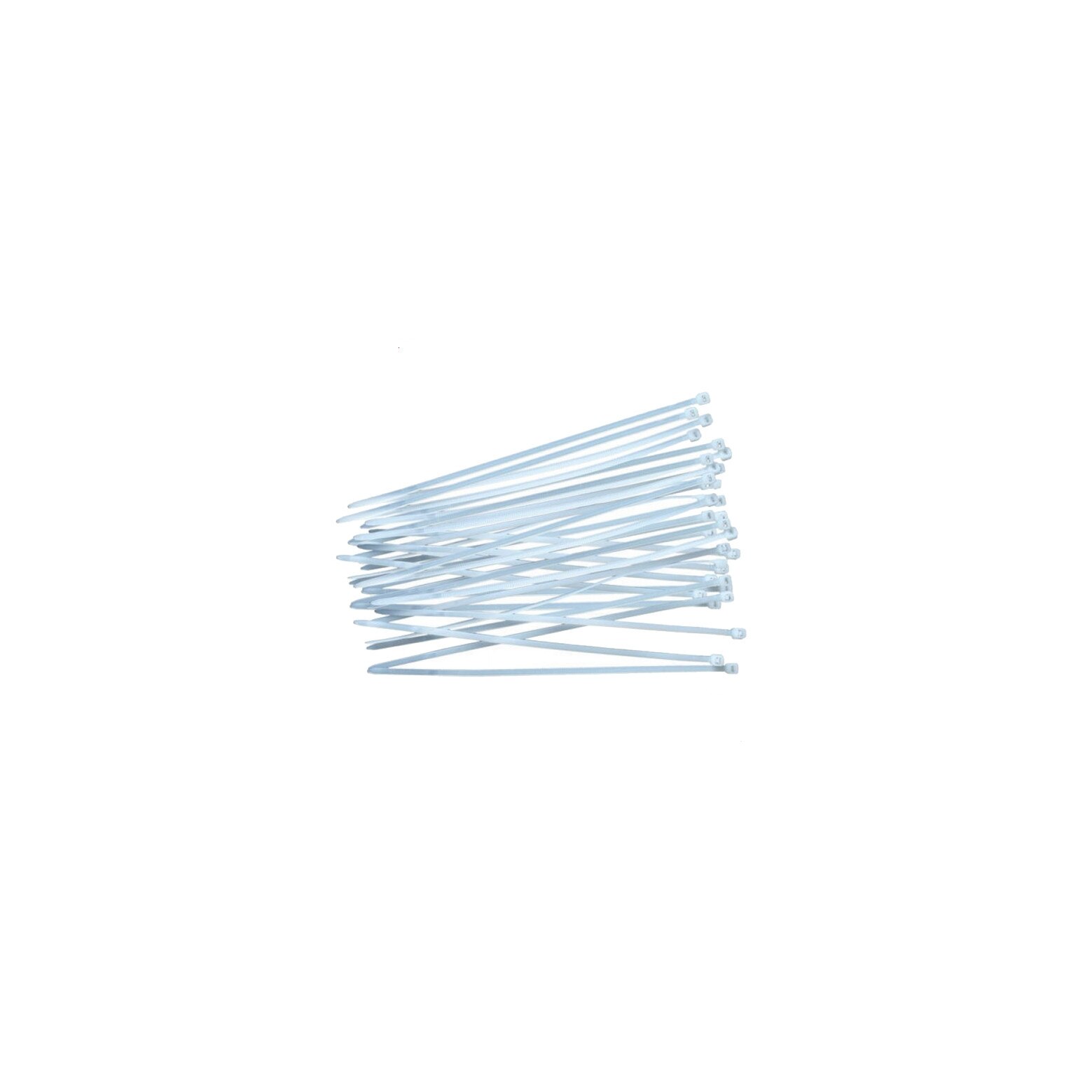 COLIERE DIN PLASTIC ALB 3.6*300 (25BUC) 11AB36301