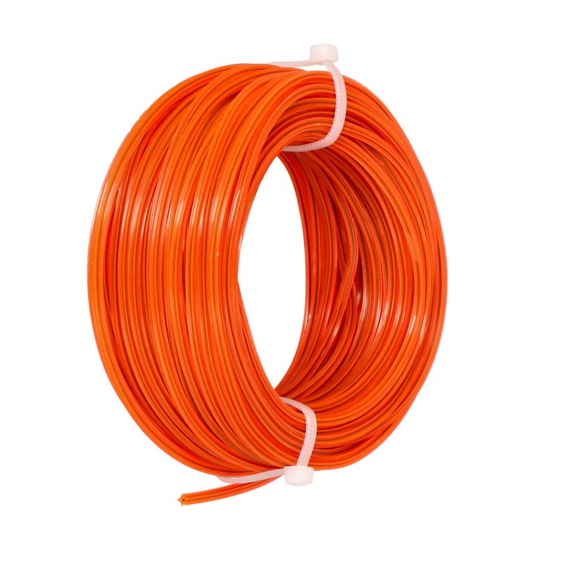 FIR PENTRU TRIMMER 2.6MM*15M STEA CU INSERTIE EGA-4499