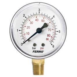 MANOMETRU M6306R 63MM 1/4 RADIAL 0-6 BARI