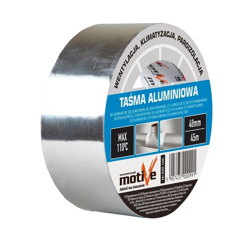 BANDA ADEZIVA DIN ALUMINIU 48*25MM S020096