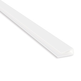 PROFIL PVC PORTELANAT ALB 2.5M