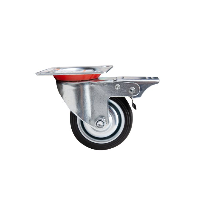 ROATA PIVOTANTA CU FRANA 100MM 70KG 679654