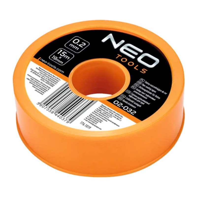BANDA TEFLON 15M*19MM*0.2MM