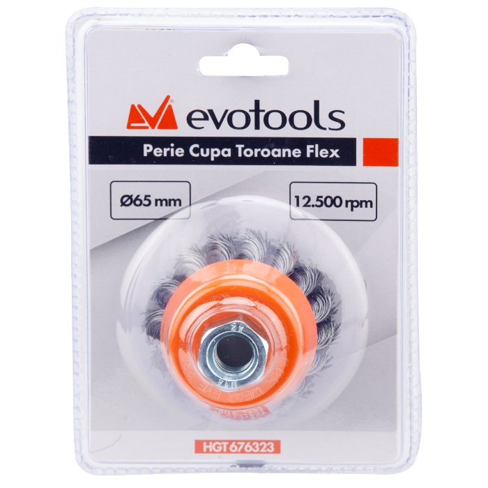PERIE CUPA CU TOROANE FLEX 65 — imagine 2