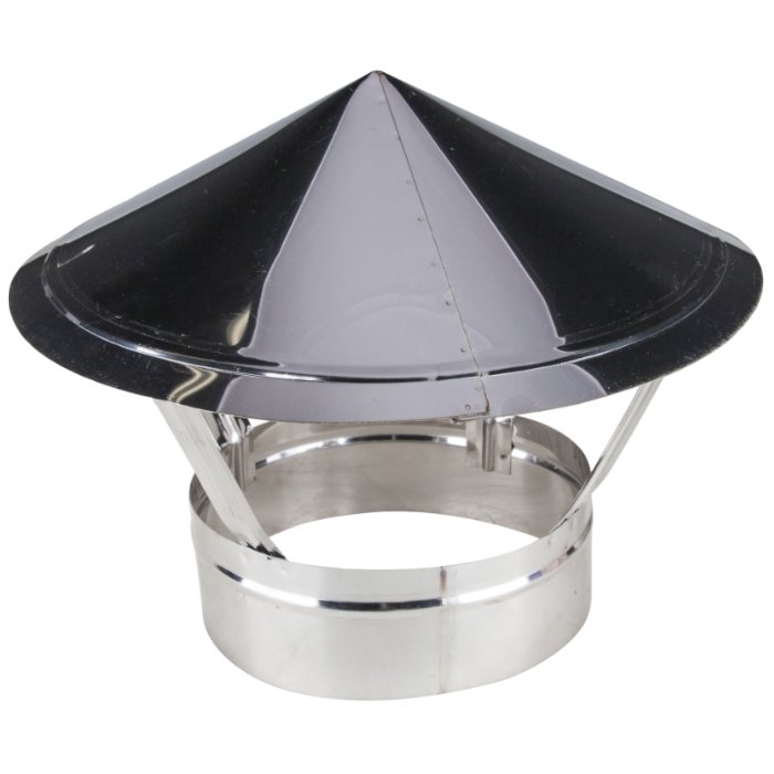 CAPAC TERMINAL COS DE FUM INOX 130MM 650975